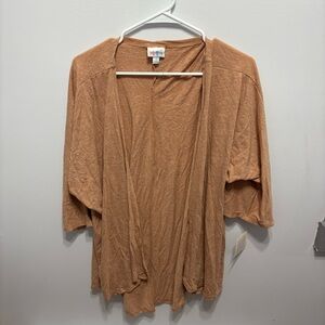LuLaRoe Women's Tan Cardigan